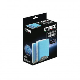 SICCE Aqua filtra 40 Media Kit x 2 - Masses de filtration de remplacement